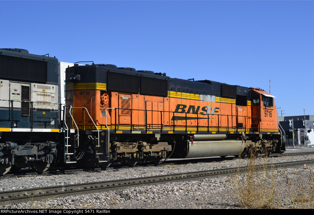 BNSF 9716 - Rear